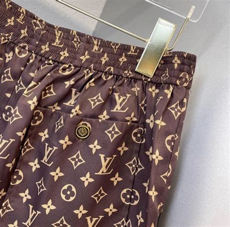 lv monogram shorts